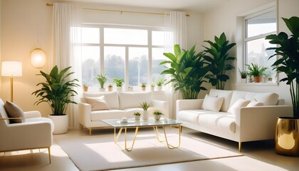 Photo interior modern design room 3d illustration