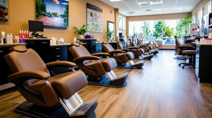 Modern Nail Salon with Personalized Customer Focus