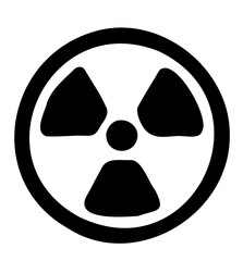 radiation warning sign