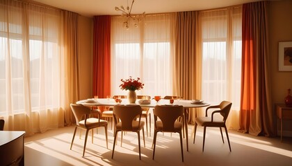 Obraz premium Photo interior modern design room 3d illustration