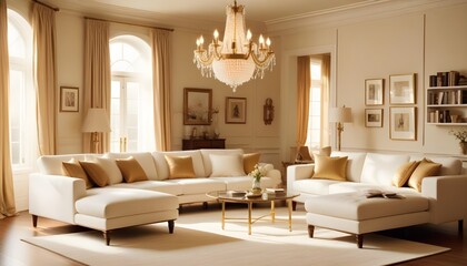 Fototapeta premium Photo interior modern design room 