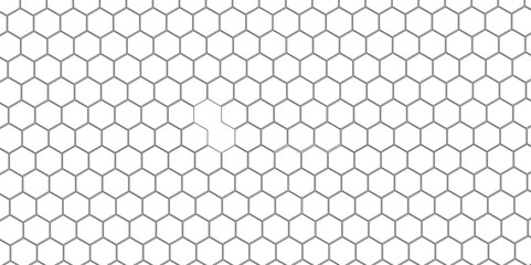 Naklejka premium Vector geometric seamless texture symbol. Hexagon, bees hive cells pattern. Bee honey shapes. Abstract pattern with hexagonal white and gray technology line paper background. Stylish grid texture. 