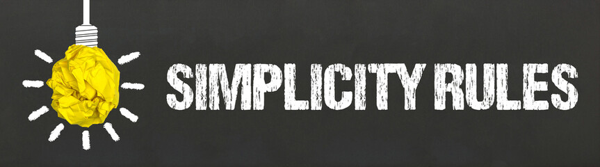 Simplicity Rules	