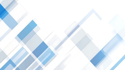 Fototapeta premium Abstract blue geometric shapes create a modern, dynamic background.
