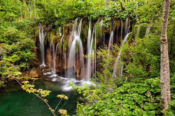 The National Park Plitvica in Croatia 