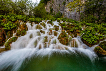The National Park Plitvica in Croatia 