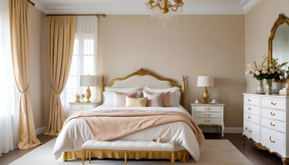 Photo interior modern design room 3d design