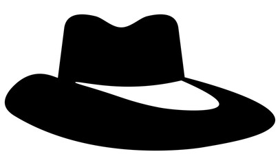 Hats icons set. Vector Illustration
