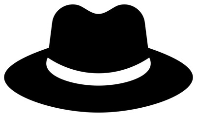 Hats icons set. Vector Illustration
