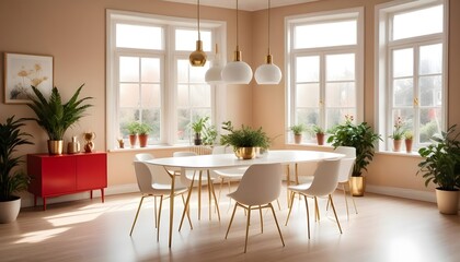 Obraz premium Photo interior modern design room 