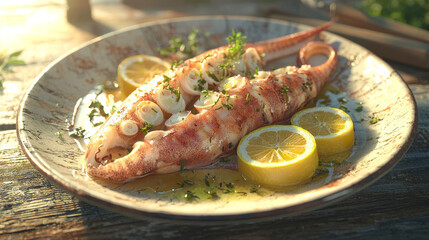 &ldquo;Fluid Motion: The Elegant Curl of Tentacles&rdquo;