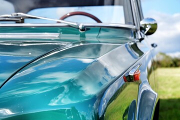 Closeup of 1965 Alfa Romeo Giulia