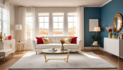Fototapeta premium Photo interior modern design room 