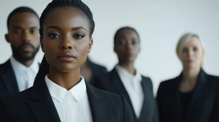 Fototapeta premium The Confident Business Team