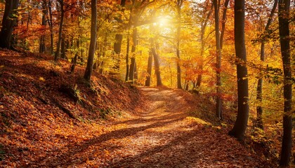 Obraz premium autumn in the forest