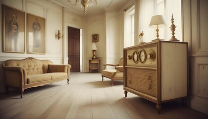 Photo interior modern design room 3d design
