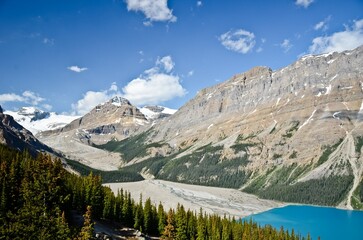 lake in the canadian rocky mountains