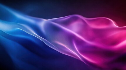 Obraz premium Smooth Electric Blue and Purple Gradient Background