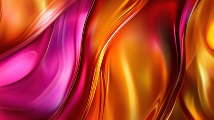 Naklejka premium Vibrant Orange and Pink Gradient Background