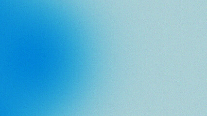 Naklejka premium A soft, abstract gradient background blending from bright blue to light cyan, creating a refreshing and airy visual effect