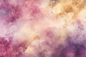 Fototapeta premium Abstract watercolor splash, vibrant shades of pink, fluid forms, artistic expression, dynamic movement, captivating visual experience