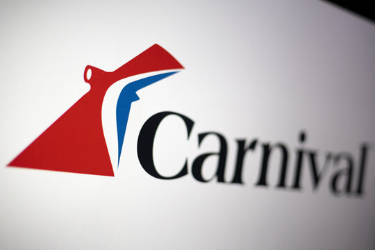 Carnival Cruise Line Logo Displayed on Computer Screen &ndash; Cruise Vacations and Travel Experiences (CCL)
