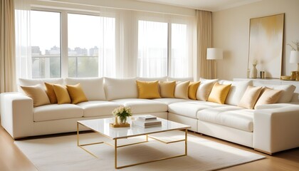 Photo interior modern design room 3d design
