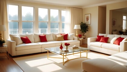 Photo interior modern design room 3d design