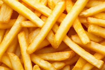 Close-up of Crispy Golden French Fries
