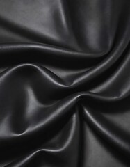 Obraz premium black leather texture