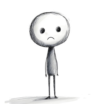 Sad stickman, Lonely stickman