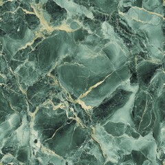 Obraz premium Green Marble Texture: Natural Stone Background