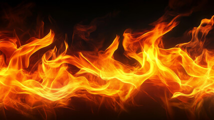 Fototapeta premium Fire flame