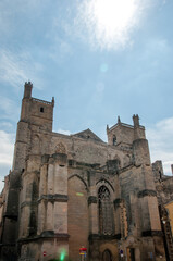 Fototapeta premium Cathédrale Saint-Just-et-Saint-Pasteur de Narbonne