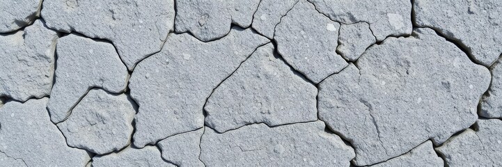 Obraz premium Rough and rugged grey rock surface with intricate patterns and textures, natural, intricate