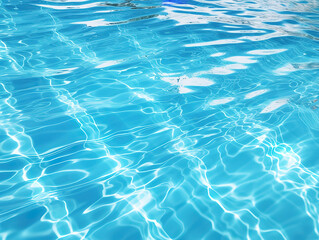 Obraz premium Clear Blue Water with Gentle Ripples