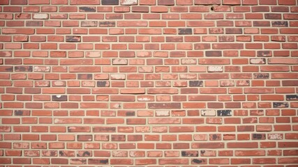 Obraz premium Weathered red brick with rough texture, weathered, brick