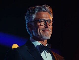 Fototapeta premium Mature Businessman in Formal Attire