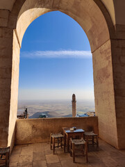 the beautiful architecture of Sultan Isa Medrese in Turkey