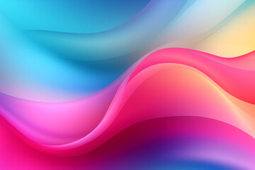 Obraz premium wave, background, backdrop, pink, blue, purple, flow, artistic, futuristic, shape, energy, digital