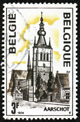 Postage stamp Belgium 1974 Church of Our Lady, Aarshot