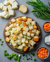 Ingredients for Homemade Cooking Preparation