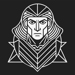 Minimalist Line Art vector design