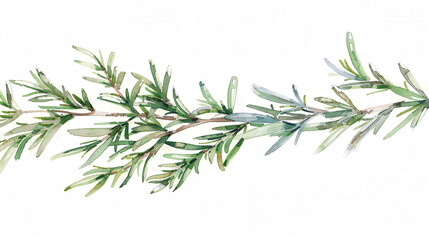 Fototapeta premium twig of rosemary