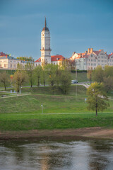historical center of the city of Mogilev. Belarus