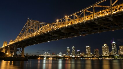 Fototapeta premium Story Bridge, Brisbane, Queensland.