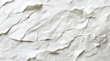 Obraz premium Shredded and torn paper strips creating a layered, distressed look