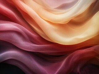 Obraz premium Vibrant abstract fabric texture