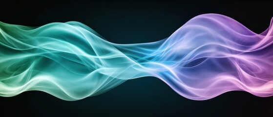 Obraz premium Vibrant abstract fluid art background