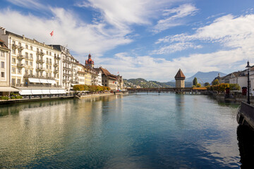 Obraz premium Luzerner Altstadtpanorama